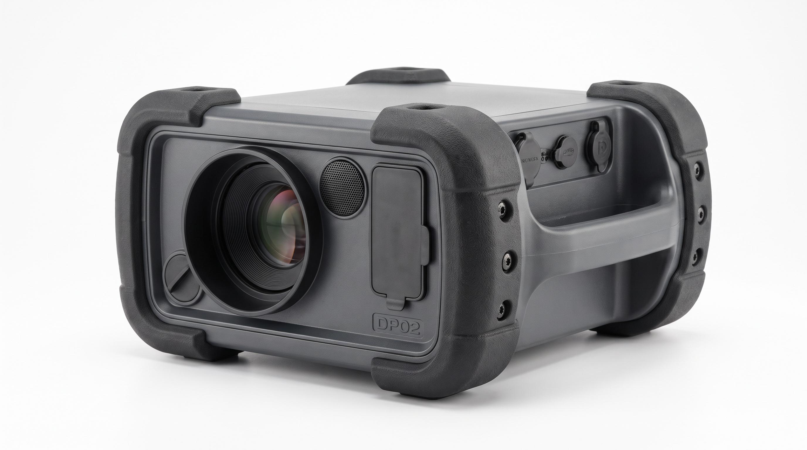 DP02 rugged outdoor projector μπροστινή όψη