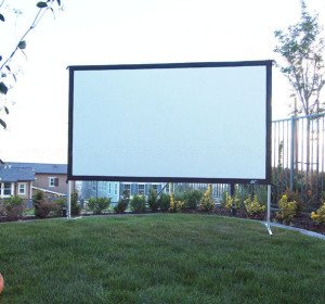 150 Inches Portable Foldable Projector Screen Matt White Long Lasting