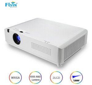 Laser Light Source Educational Projector Flyin 4k Hdr Wxga 4000 Lumens