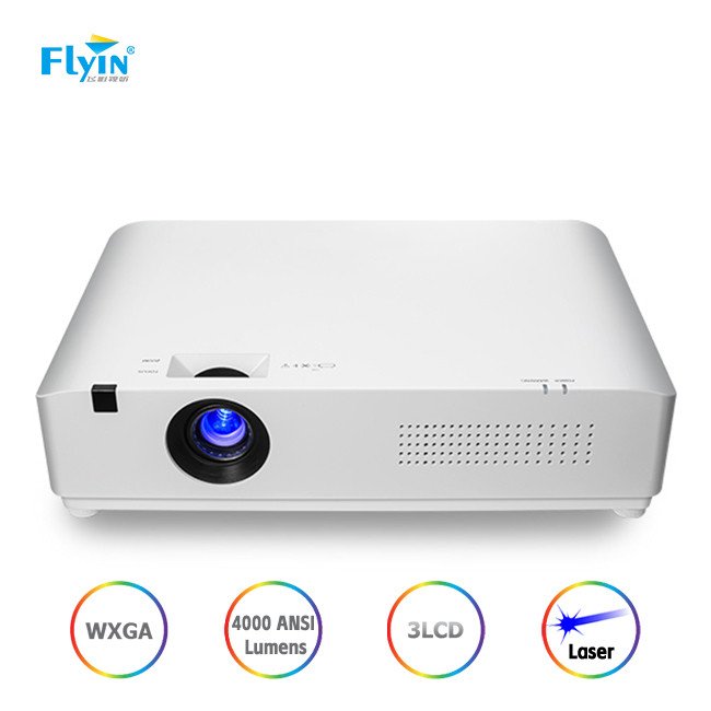 Laser Light Source Educational Projector Flyin 4k Hdr Wxga 4000 Lumens