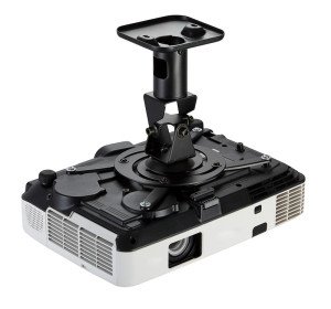 black Steel Rotate Projector Ceiling Mount Hanging Bracket