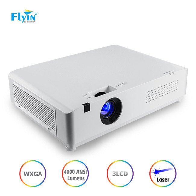 Laser Light Source Educational Projector Flyin 4k Hdr Wxga 4000 Lumens