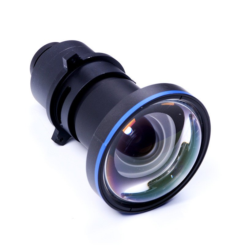 Fish Eye Double Concave Short Throw Projector Lens Wide Angle